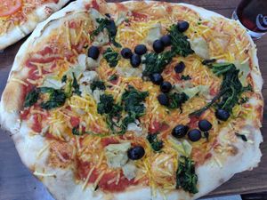 Pizza Sole at Pizzeria Ristorante da Giuseppe in Trier