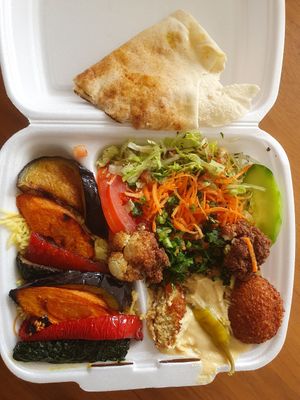 Babylon Teller vegan at EL HABAB in Cologne