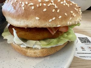 Chicken burger   at Copper Branch in Almere
