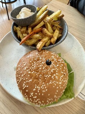 Burger menu  at Copper Branch in Almere