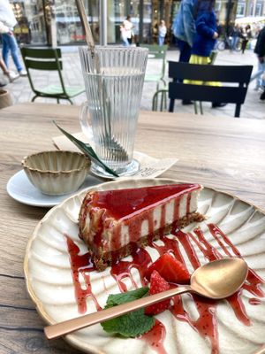 Cheescake  at Copper Branch in Almere