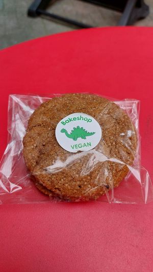 Vegan Gingersnap Cream Pie at Bakeshop in Arlington