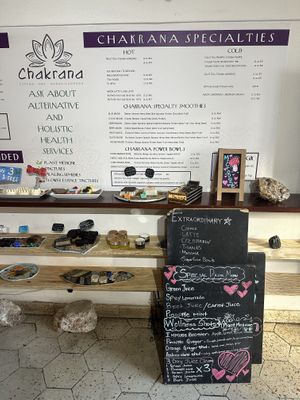   at Chakrana Art Gallery & Conscious Cafe in Puerto Vallarta