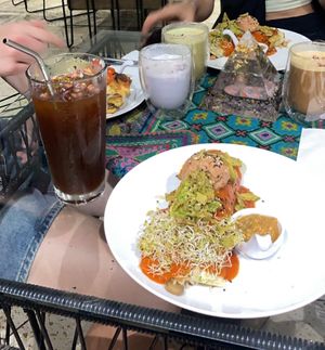   at Chakrana Art Gallery & Conscious Cafe in Puerto Vallarta