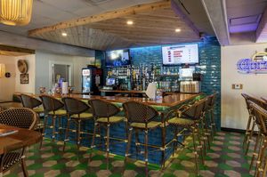 Bar area, full bar and lots of margaritas!   at Taco Republic in Prairie Village