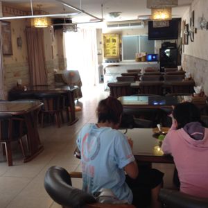 indoor section  at Tarboosh in Phuket