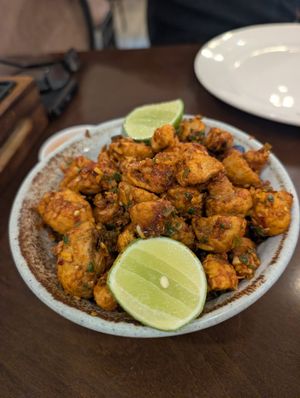 Garlic mushroom at Chowpaty Pure Vegetarian Restaurant in Nairobi
