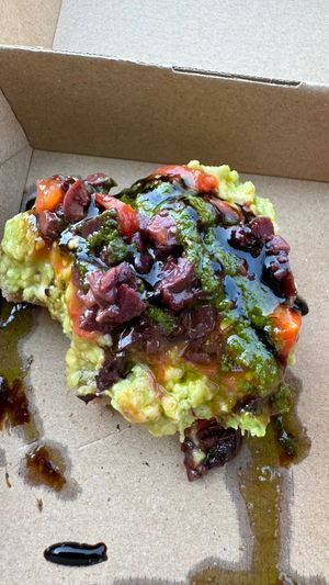 Avocado toast at Melrose Kitchen in Geneva