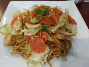 Yakisoba (not "thai" but still good) at Sultan Thai in Sultan