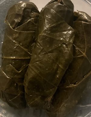 Grape leaves   at Lebanese Taverna Market in Arlington
