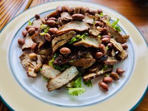 Tofu and peanuts  at True Taste Vegetarian Hall - 真味素食堂 in New Taipei City