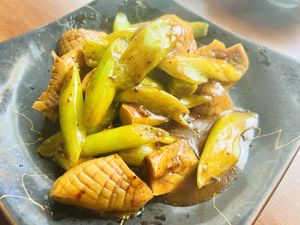 Mushroom and bamboo   at True Taste Vegetarian Hall - 真味素食堂 in New Taipei City