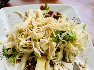 Beatle nut flower salad  at True Taste Vegetarian Hall - 真味素食堂 in New Taipei City
