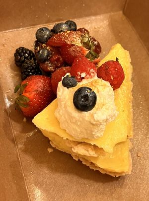 Vegan Lemon Tart  at Elegant Cuizines - Pop Up in Richmond
