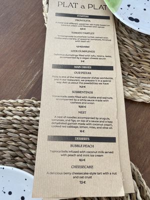   at PLAT a PLAT in Mallorca