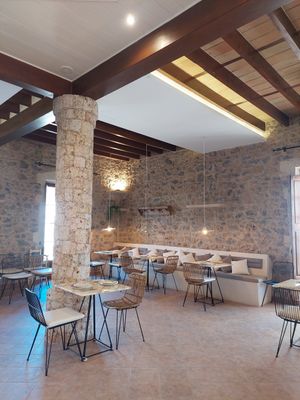 Inside at PLAT a PLAT in Mallorca