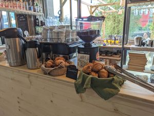 Brunch buffet at La Bouture in Strasbourg