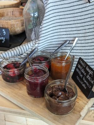 Brunch buffet at La Bouture in Strasbourg