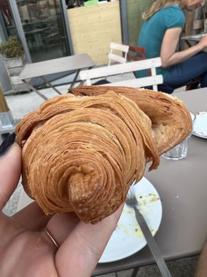 The dessert   at La Bouture in Strasbourg