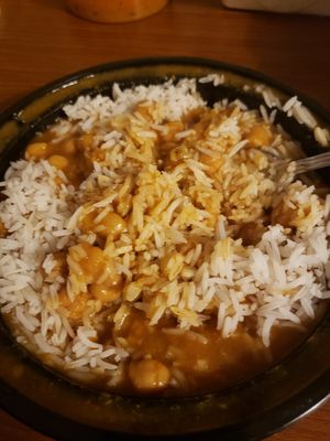 Chana masala at Udipi Cafe in Monroeville