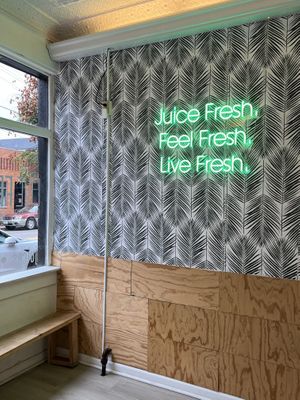   at Live Fresh Cold Pressed Juice + Smoothie Bar in Pittsburgh