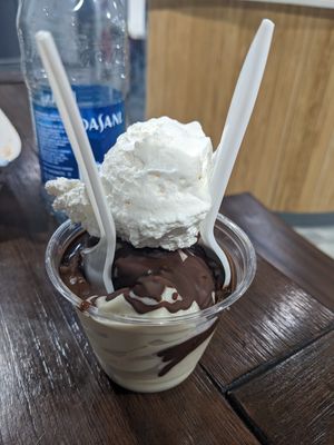  at Grandma's Ice Cream & Waffles in Rockville