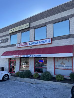 Front  at Grandma's Ice Cream & Waffles in Rockville