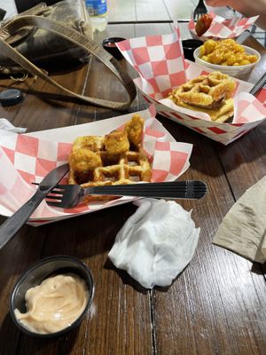 Food  at Grandma's Ice Cream & Waffles in Rockville