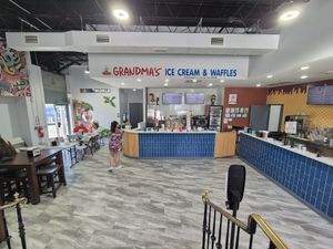 Nice and clean place at Grandma's Ice Cream & Waffles in Rockville