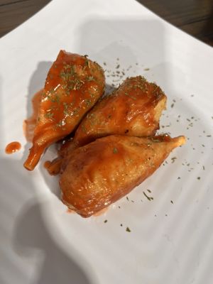 Vegan Wings  at Grandma's Ice Cream & Waffles in Rockville