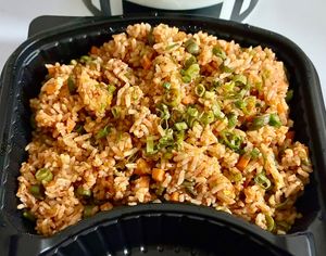 Sticky schezwan  at Moshi in Dubai