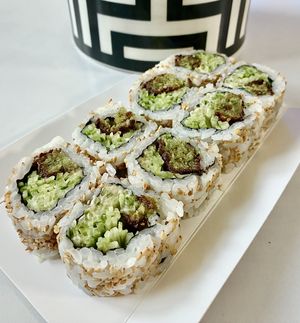 Falafel maki  at Moshi in Dubai