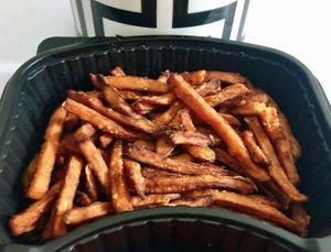 Sweet potato fries  at Moshi in Dubai