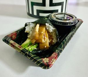 Inari tofu temaki  at Moshi in Dubai