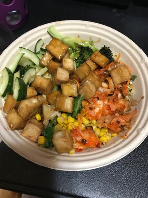 Custom vegan bowl at Bibibop  at BIBIBOP in Cary