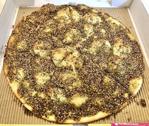 Zataar manakish   at Zaroob in Dubai