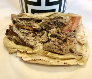 Impossible pita  at Zaroob in Dubai