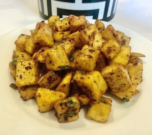 Spicy potato   at Zaroob in Dubai