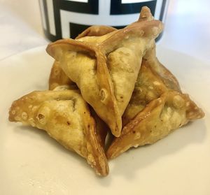 Spinach fatayer   at Zaroob in Dubai