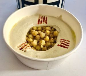 Hummus at Zaroob in Dubai