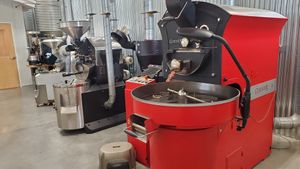  at Vermont Artisan Coffee & Tea in Waterbury Center