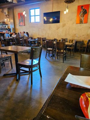 Big dinning room. Authentic Mexican food at Magaly's Tamales & Mexican Grill in San Fernando