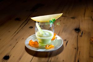 Cucumber & Melon Juice at Das Alois in Tux