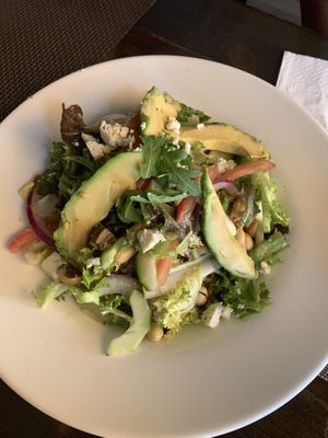 Ensalada mediterránea  at La Plaza in Malaga