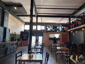 Big space  at Bajon Vegan in Valparaiso