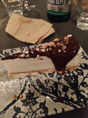 Cheesecake at Prato di Sopra in Grottaferrata