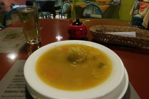 Lunch soup at Lorenabo in Guayaquil