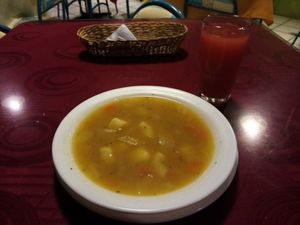 Soup at Lorenabo in Guayaquil