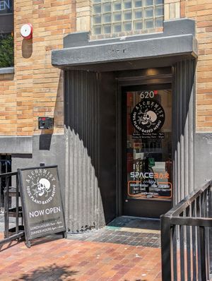 Main entrance at Alchemist Plant Pub  in Boise