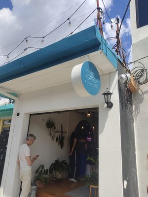 Exterior at PURALMA Vegan Bakery in San Jose